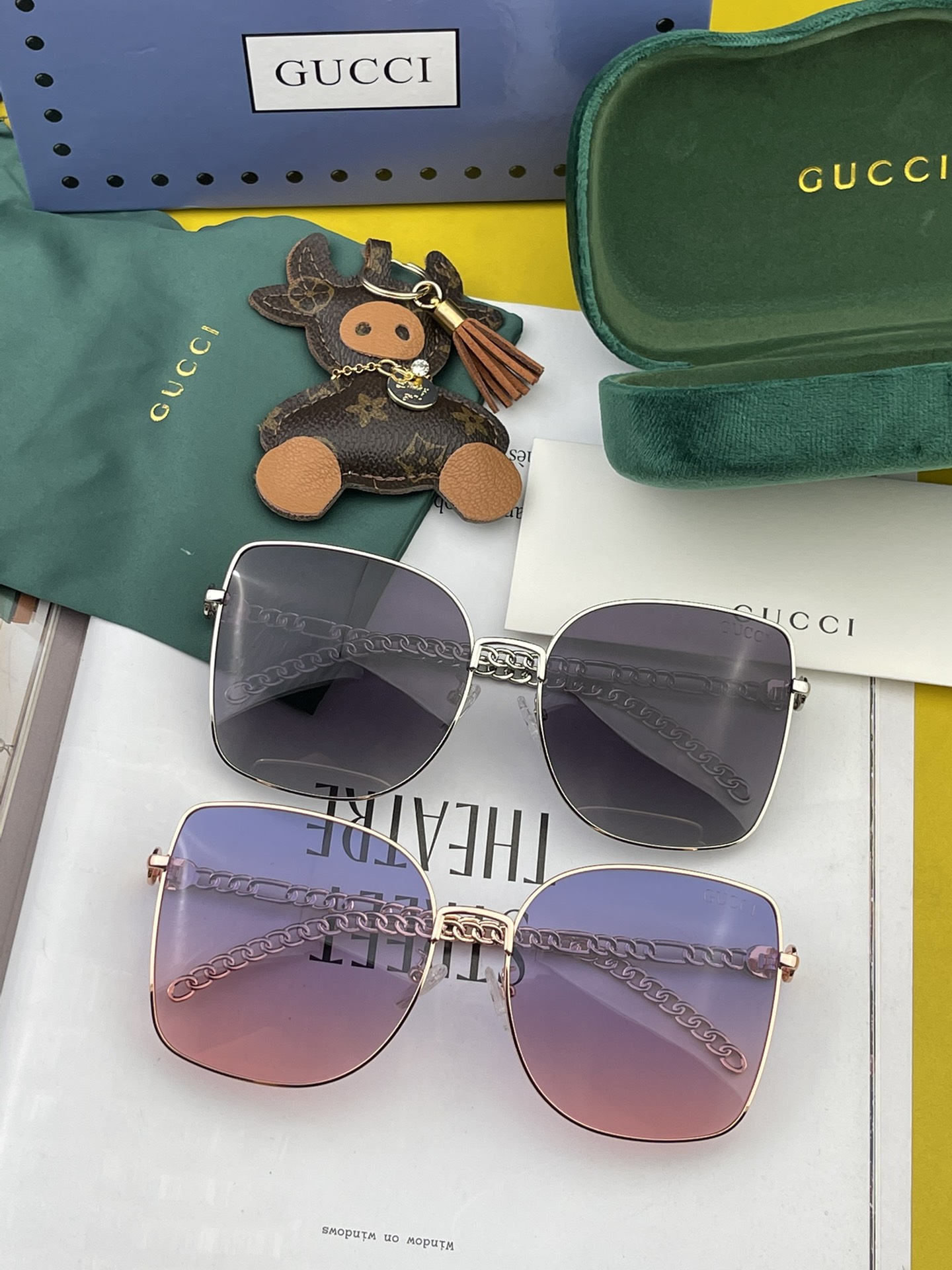 Gucc* G1041 Polarized Sunglasses 2 Colors