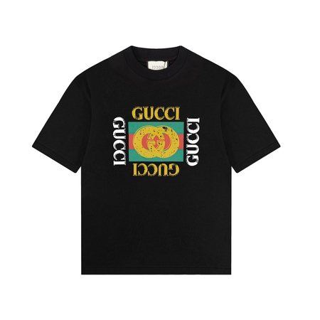 Gucc* OS T-Shirt Black for Men Women XS S M L