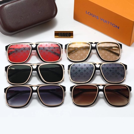L*V Unisex Logo Sunglasses 57-15-145