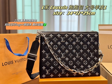 L*V Coussin Monogram Bag 34x12x25cm