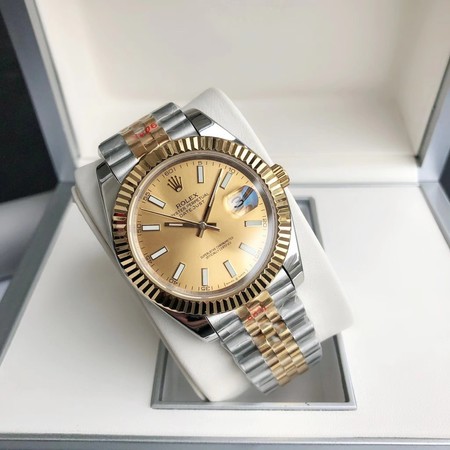 Role* Oyster DATEJUST Oystersteel and Yellow Gold 126333-41 MM