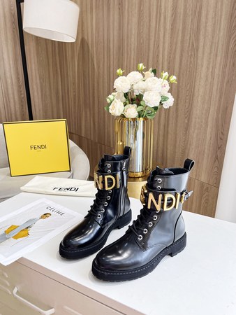Fend* Graphy Martin Ankle Boots Black 35-40