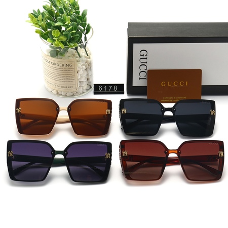 Gucc* Polarized Sunglasses 4 Colors 6178