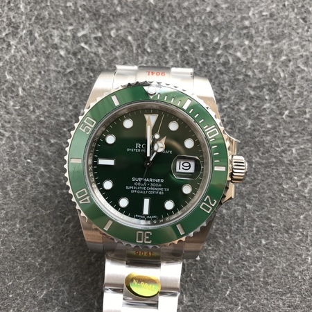 Role* Oyster Perpetual Date 116610 Green 41 mm