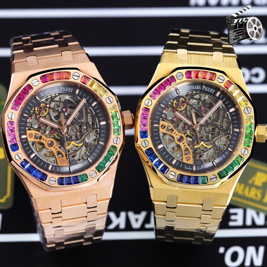 AP Royal Oak Frosted Gold Double Balance 41mm
