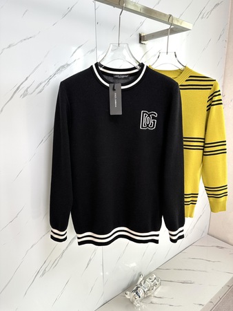 DG New Sweater for Men Black Size M-3XL