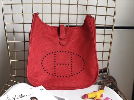 Hers Evelyn Purse Red 30cm