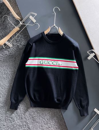 Gucc* 2023 Winter Sweater Black Size M-3XL