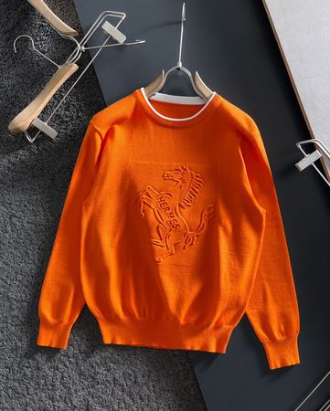 Herme* 2023 Winter Sweater Orange M-3XL