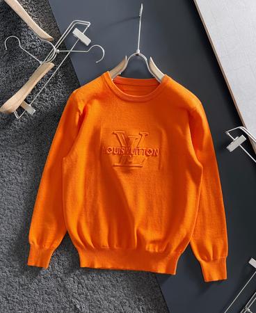 L*V 2023 Winter Sweater Orange Size M-3XL