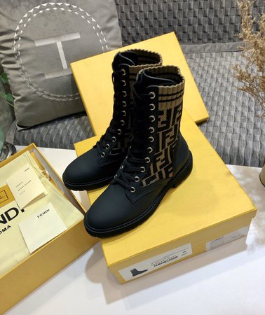 Fend* Boots Shoes for Women 20 cm Size 35-41