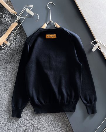 L*V 2023 Winter Sweater Black Size M-3XL