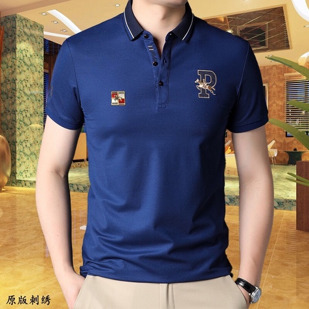 Burberr* Polo T-Shirt 4 Colors Size M-3XL